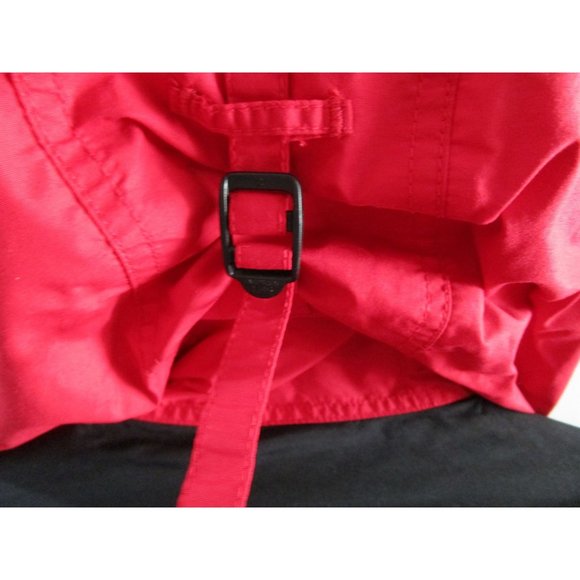REI Gore Tex Anorak Wind Breaker Mens XL Hood Armpit Vents Red Black GUC - Picture 15 of 16